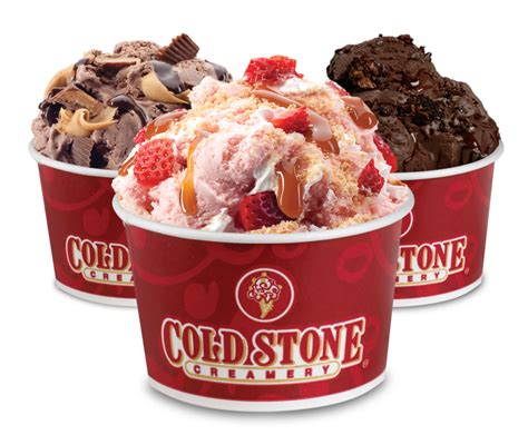 Cold stone creamery. - The Cold Stone Creamery in Chicago offered a delightful selection that perfectly captured the essence of this vibrant city. The attention to detail and the quality of the ice cream truly stood out. We savored each spoonful of the creamy, indulgent ice cream that Cold Stone Creamery is famous for. The staff's expertise in creating customized ...